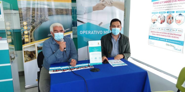 Operativo médico en Chile Chico.