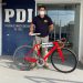 PDI recupera en Calera de Tango bicicleta de alta gama robada en Coyhaique en 2019