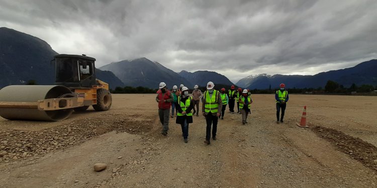 Obras en terrenos para familias indígenas de Aysén se aceleran gracias a buen tiempo.