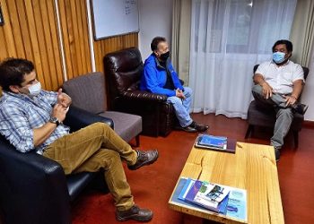 Gobernador de Aysén arriba a Melinka por Cuarentena.