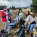Voluntariado Juvenil INJUV realiza limpieza de áreas verdes.