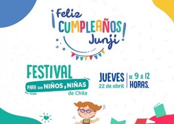 Con show en vivo por Redes Sociales la JUNJI celebrará su aniversario.