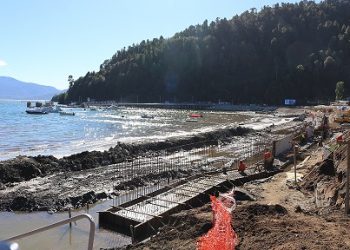 Nueva infraestructura portuaria en Puerto Cisnes.