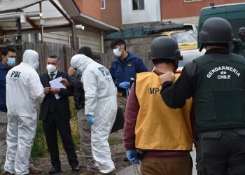 Fiscalía y PDI realizan reconstitución de escena por homicidio ocurrido en marzo en sector alto de Coyhaique.