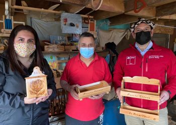Proyectos ecológicos y emprendimientos indígenas urbanos fueron visitados en Aysén por el Director Nacional de CONADI