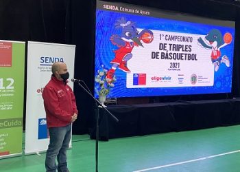 En la ciudad de Puerto Aysén, el Director Nacional de SENDA lanza Campeonato Interescolar como parte del Plan Elige Vivir Sin Drogas