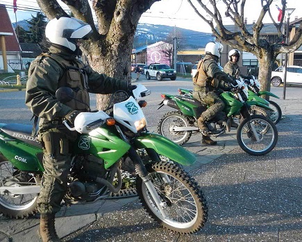 Aysén: Carabineros ha detenido a 129 personas requeridas por los Tribunales de Justicia en lo que va del año 2021.