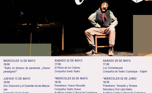 Corporación Cultural de Coyhaique invita al Teatro Regional Online