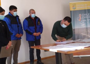 Proyecto fue postulado por la Municipalidad: Instalación de cámaras de alta tecnología buscan colaborar con la seguridad pública en Chile Chico