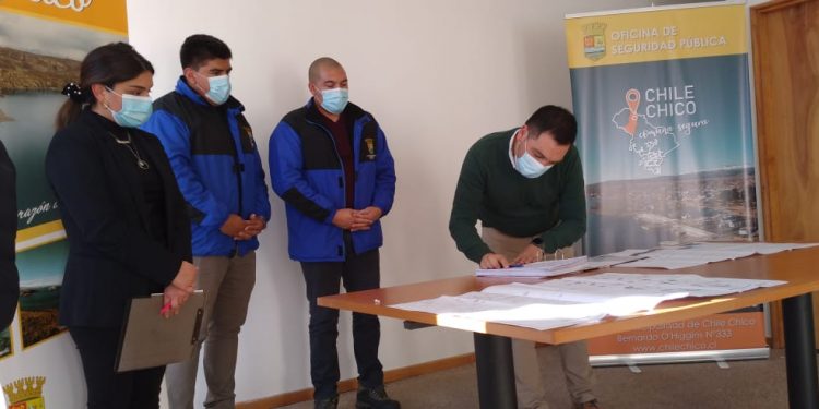 Proyecto fue postulado por la Municipalidad: Instalación de cámaras de alta tecnología buscan colaborar con la seguridad pública en Chile Chico