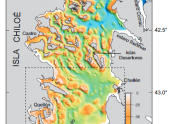 Investigación identifica remolino en el mar interior de Chiloé de más de 10 kilómetros de diámetro