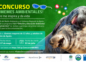 Seremi del Medio Ambiente Aysén invita a jóvenes y adultos a crear “memes” para tomar conciencia de la calidad del aire