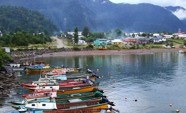 Puertos administrados por EMPORCHA en la región de Aysén.