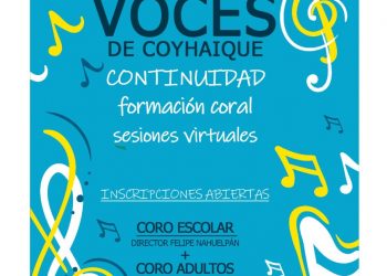 Abiertas las inscripciones para segunda versión de «Voces de Coyhaique»
