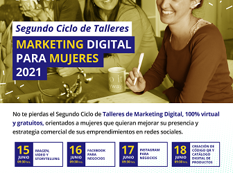 Corfo desarrollará un nuevo ciclo de talleres de Marketing Digital para mujeres