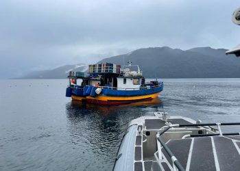 Autoridad Marítima y Sernapesca incautan más de 1400 kilos de merluza del sur en el área de Aysén