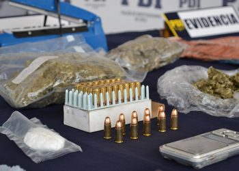 Investigación de Fiscalía y PDI permite condena a 7 años de presidio para autor de tráfico de drogas y tenencia ilegal de municiones