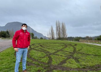 Seremi de Vivienda lamentó daños en Parque Costanera Río Simpson de Coyhaique