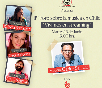 Segundo Foro sobre la Industria Música en Chile se centrará en las posibilidades del streaming