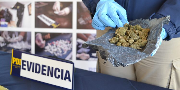 PDI sacó de circulación más de cien mil dosis de drogas durante primer semestre de 2021