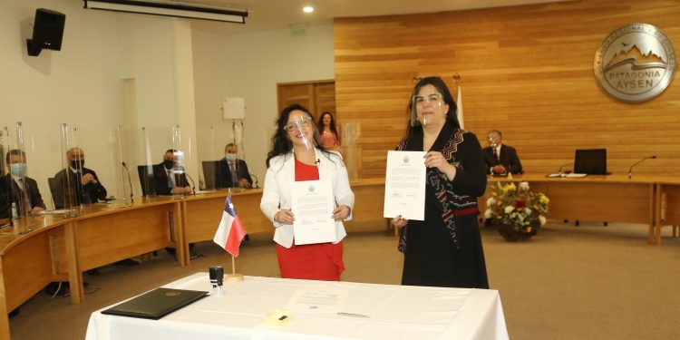 Margarita Ossa Rojas asume como Delegada Presidencial Regional de Aysén