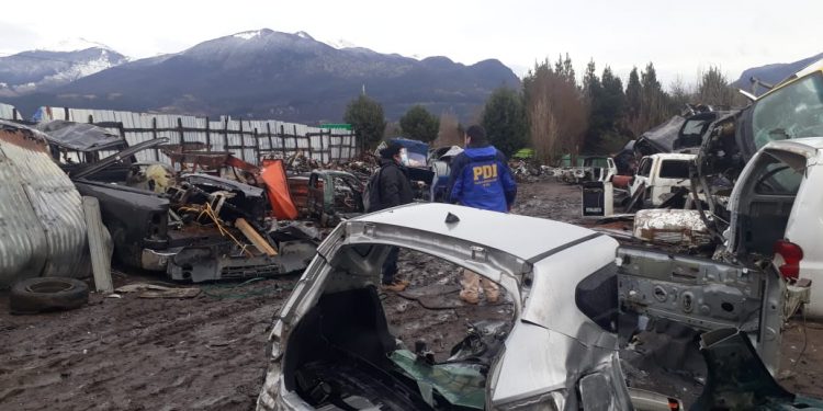 Tras fiscalización en acopio de chatarra: PDI realiza un llamado al cumplimiento de la normativa vigente