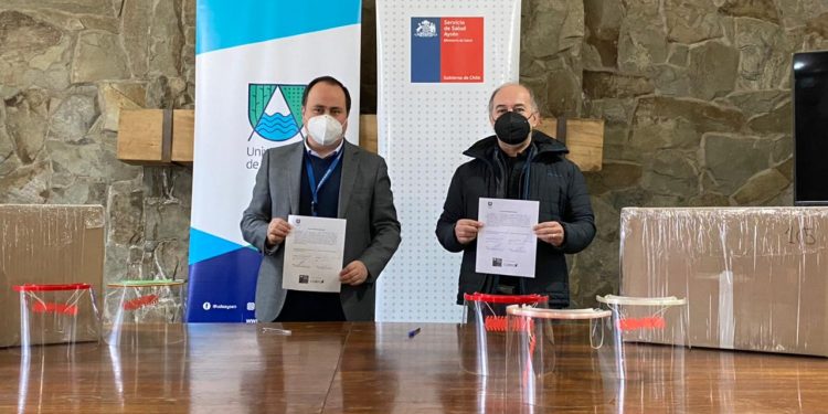 1.500 escudos faciales donó Universidad de Aysén a la Red Asistencial