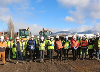 Gobierno inspecciona avance de obras del Plan Paso a Paso Chile se Recupera en Coyhaique