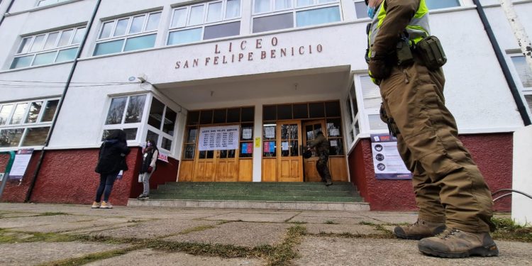 En la Región de Aysén Carabineros desplegó cerca de 120 efectivos para resguardar la seguridad de las primarias presidenciales 2021