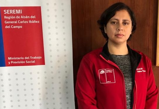 Seremi del Trabajo y Previsión Social de Aysén Andrea Ponce llama a empleadores y trabajadores a trabajar en conjunto para superar el coronavirus