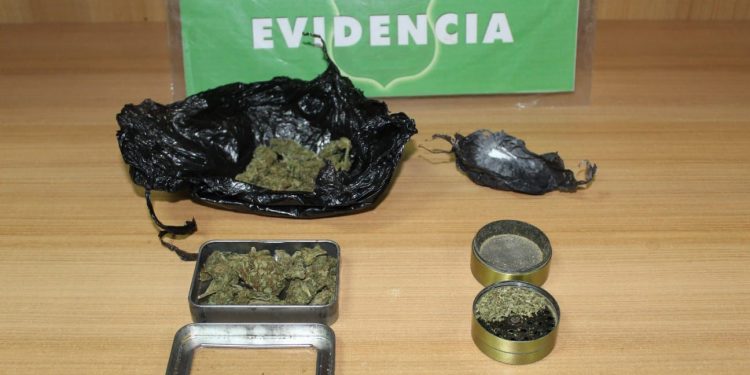 Carabineros de Puerto Cisnes en conjunto con la Fiscalía detuvo a dos personas por infracción a la ley de drogas