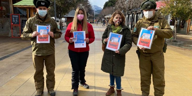 Difusión y educación en nueva Ley de Alcoholes realizan el SENDA, Municipio Coyhaique y Carabineros de Chile