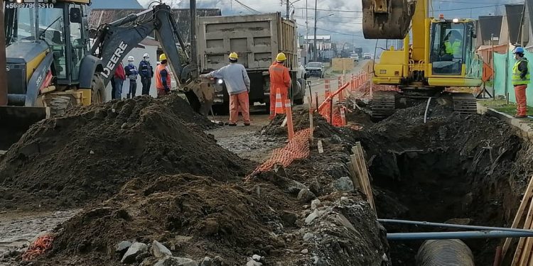 Construcción de siete colectores de aguas lluvias se encuentran en ejecución en Puerto Aysén