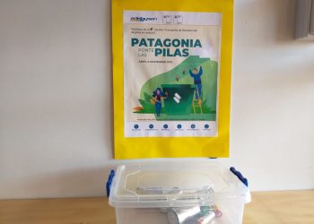 Estudiantes de la comuna de Lago Verde se suman a la campaña de recolección de pilas de Edelaysen