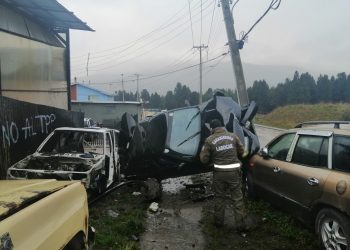 Carabineros de Coyhaique indaga presunto robo de vehículo y daños en accidente