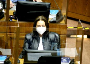 Senadora Órdenes junto a comunidad de Puyuhuapi presentan solicitud para que la concesión salmonera no esté operativa