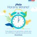 Este sábado 4 de septiembre comienza el horario de verano