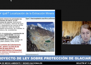 Chile Sustentable propone que protección de glaciares extienda prohibición intervención a glaciares rocosos y ambiente periglaciar