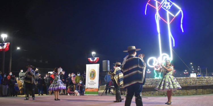 Municipio de Aysén da inicio a Fiestas Patrias con presentación de decoración comunal 