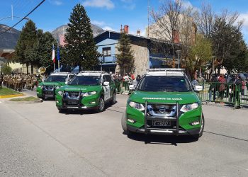 Carabineros incorpora 5 vehículos para el servicio policial y apoyo a la comunidad de la región de Aysén