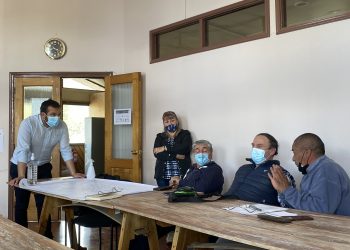 Alcalde de Coyhaique Carlos Gatica genera mesa de trabajo con transportistas de la comuna para concretar mejoras