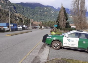 Carabineros de Mañihuales detuvo en Ruta 7 Norte a sujeto que ingresó a domicilio y huyó en vehículo de propietaria