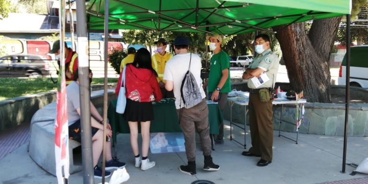 Carabineros de Coyhaique junto a CONAF instan a la responsabilidad para prevenir incendios forestales durante la época estival