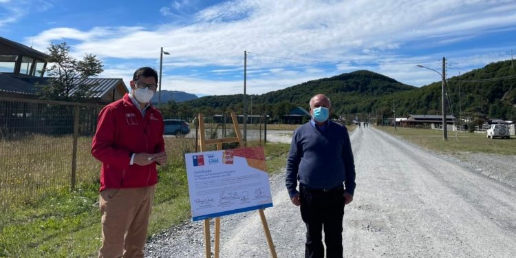 Minvu anuncia pavimentación de una de las principales calles de Villa O’Higgins