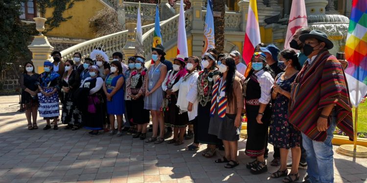 Con ceremonia en Cerro Huelen la Convención Constitucional lanzó proceso de Consulta Indígena