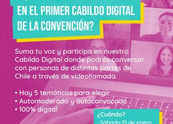 Cabildos Constituyentes: ¿Quieres participar del primer cabildo digital de la Convención? 