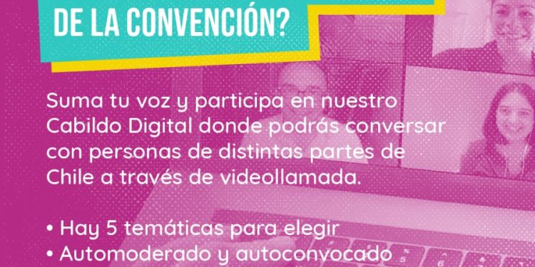 Cabildos Constituyentes: ¿Quieres participar del primer cabildo digital de la Convención? 