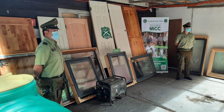 Carabineros de la S.I.P de Puerto Aysén junto a la Fiscalía aclaran cuatro delitos de robo y recuperan especies avaluadas en 4.500.000 pesos