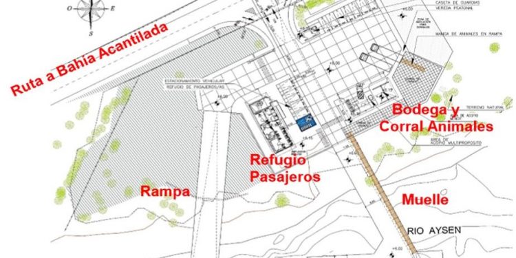 En plena ejecución se encuentran diseños de infraestructura portuaria para el lago Elizalde y el litoral de Aysén.