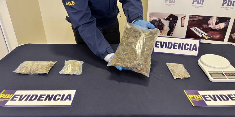 PDI y Fiscalía desarticulan punto de microtráfico en Coyhaique.